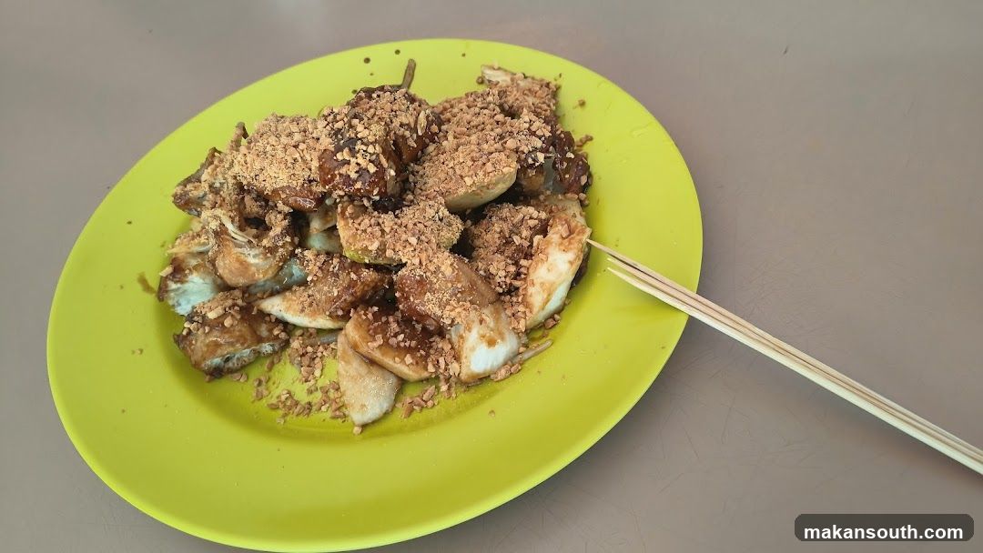 Sambal Fish Head with Fried Rice Crust