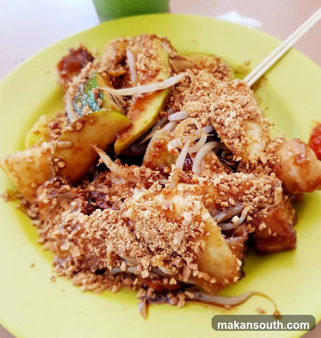 Noodle Dish with Crispy Toppings