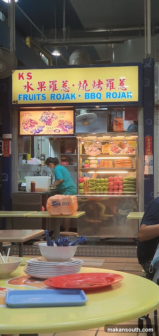 Food Stall Interior View