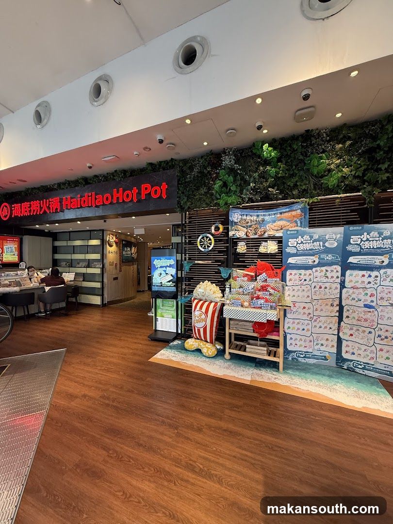 Haidilao Hot Pot Store Interior Display