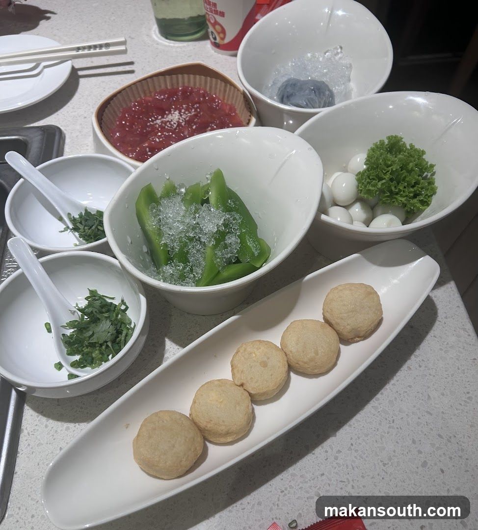 Hot Pot Ingredients Spread