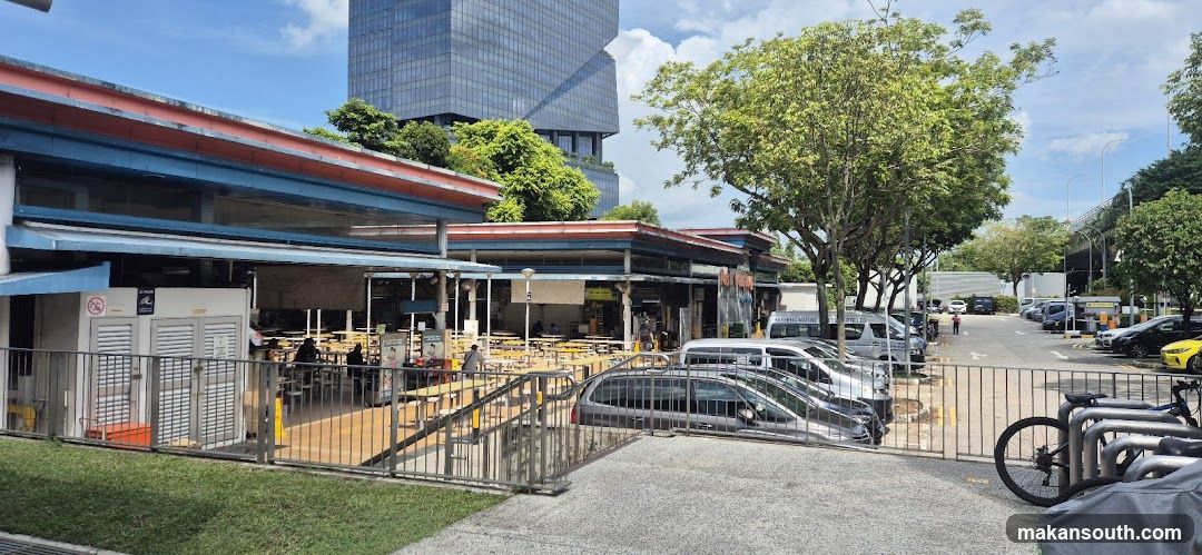 Outdoor Food Court Area