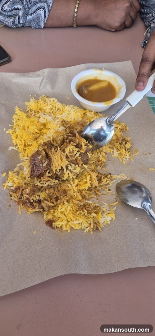 Biryani Meal on Table