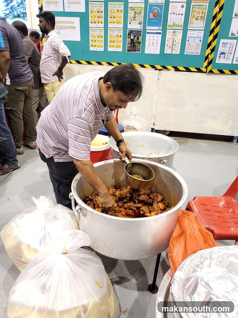 Food Distribution or Catering Setup