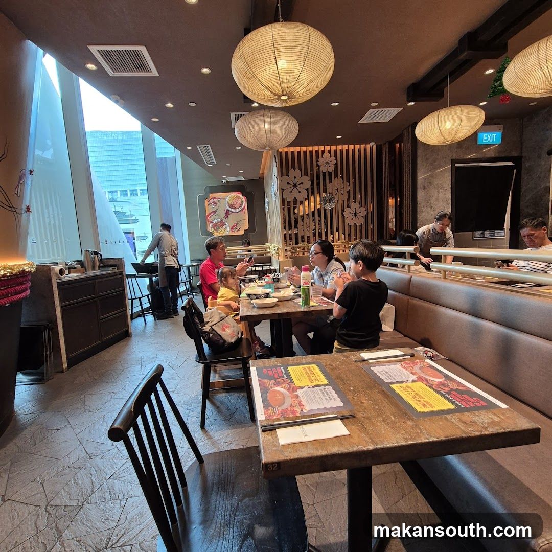 Restaurant Interior with Dining Area