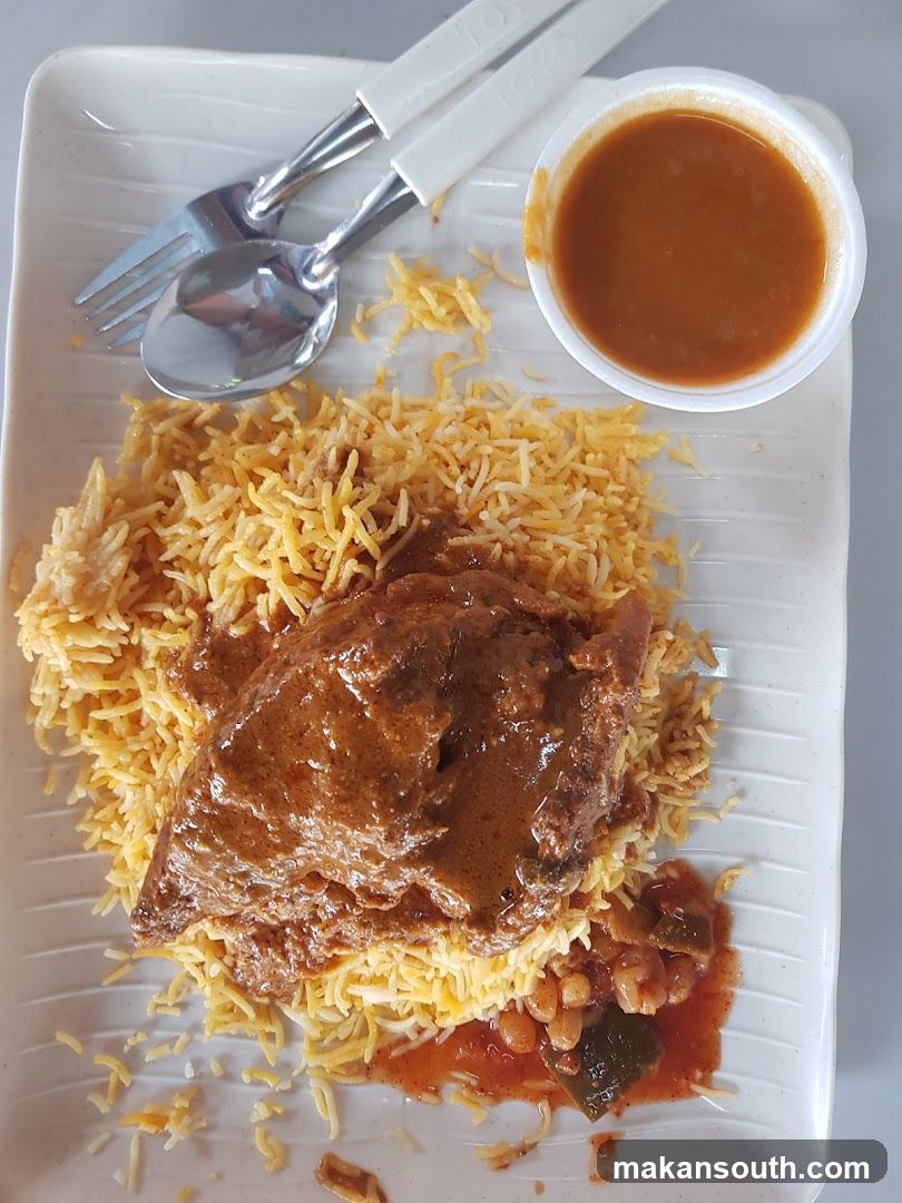 Chicken Curry Rice Meal