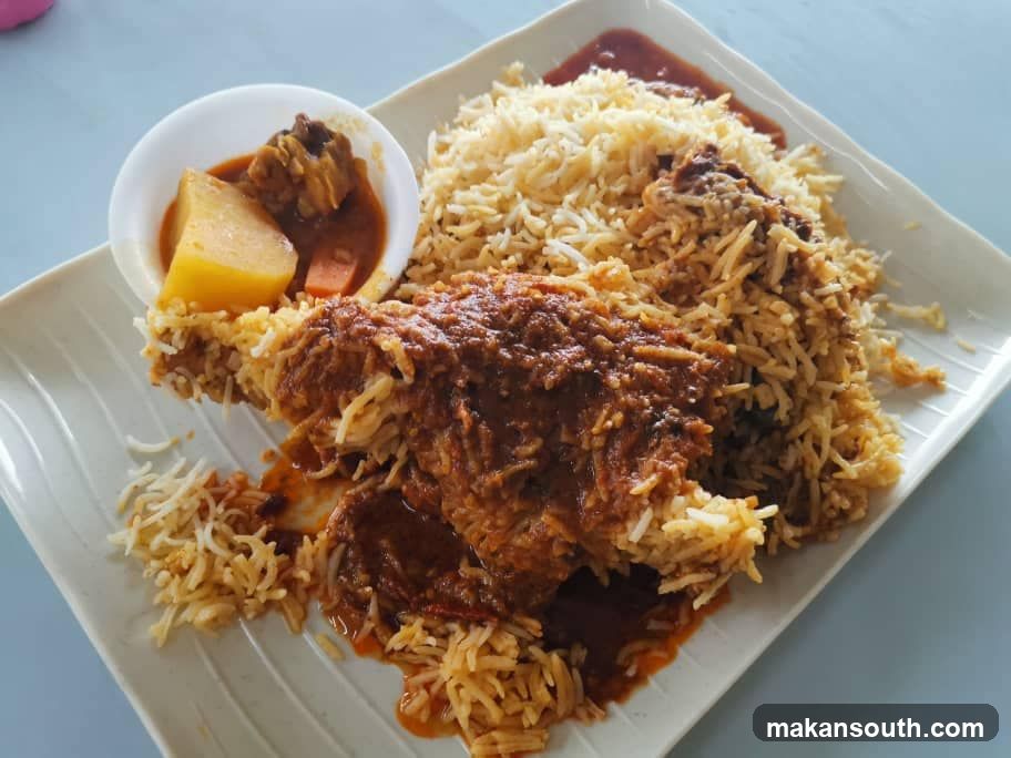 Chicken Curry Rice Dish