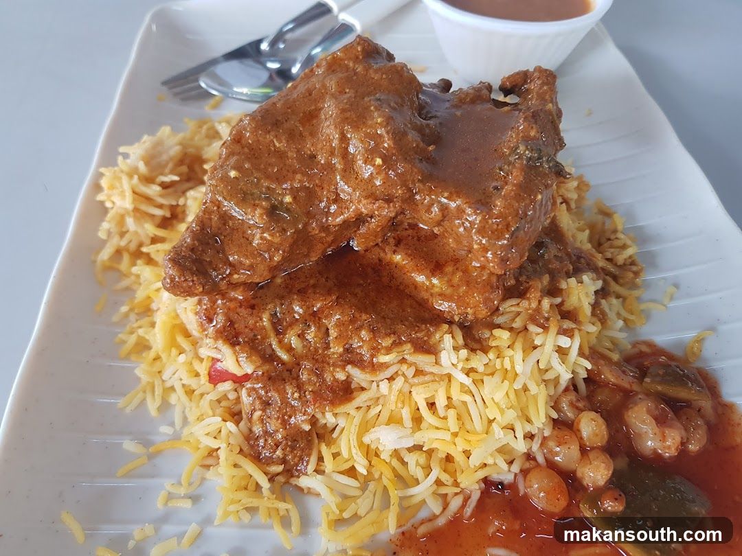Curry Chicken Rice Plate