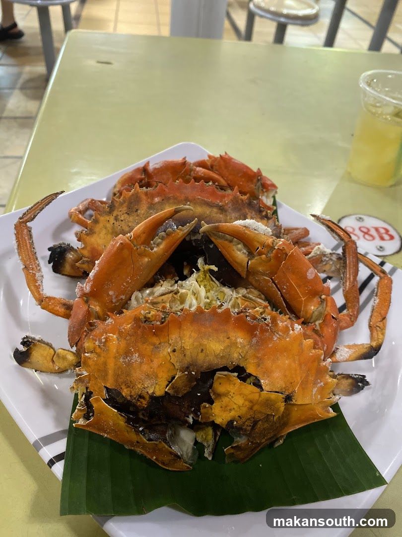 Crab Dish on Table
