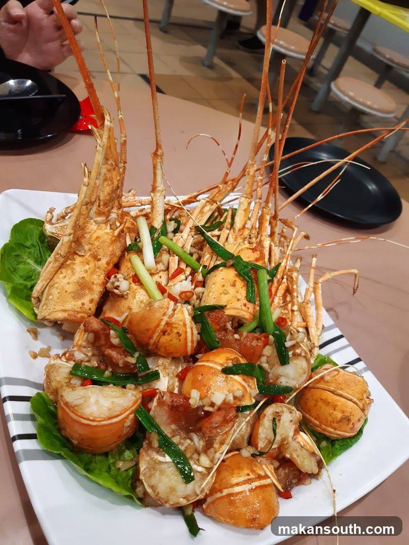 Spicy Lobster Dish