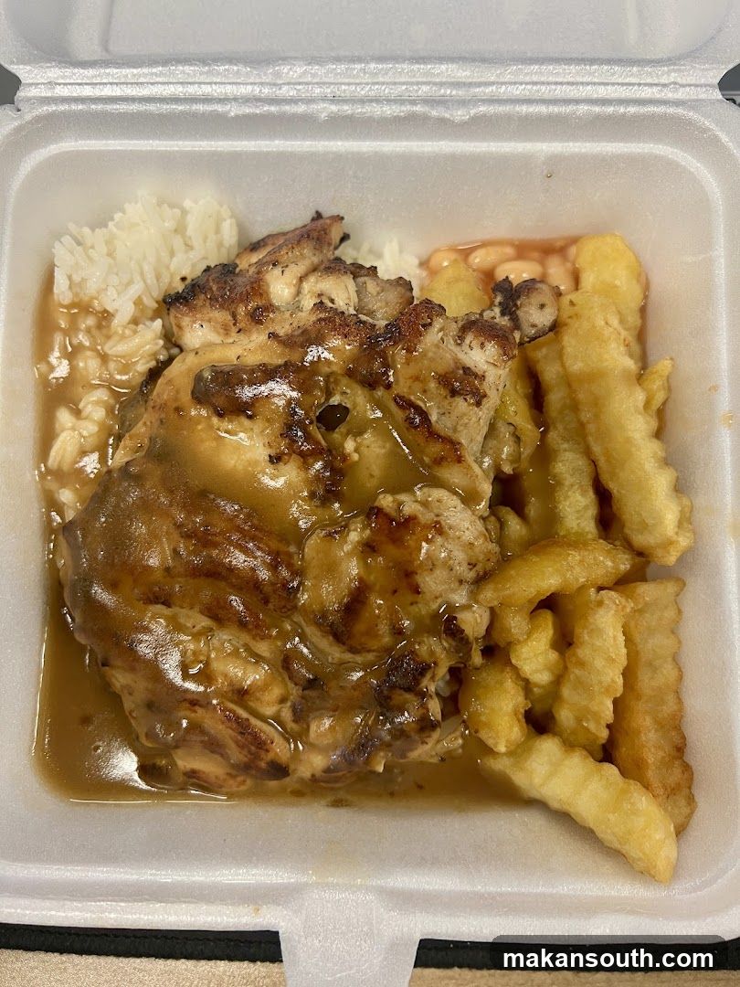 Takeout Meal in Styrofoam Container