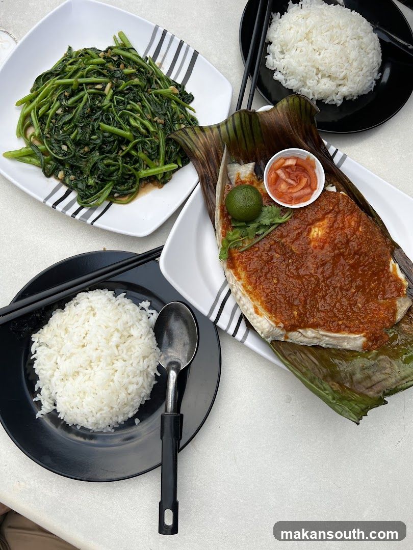 Food Table Setting