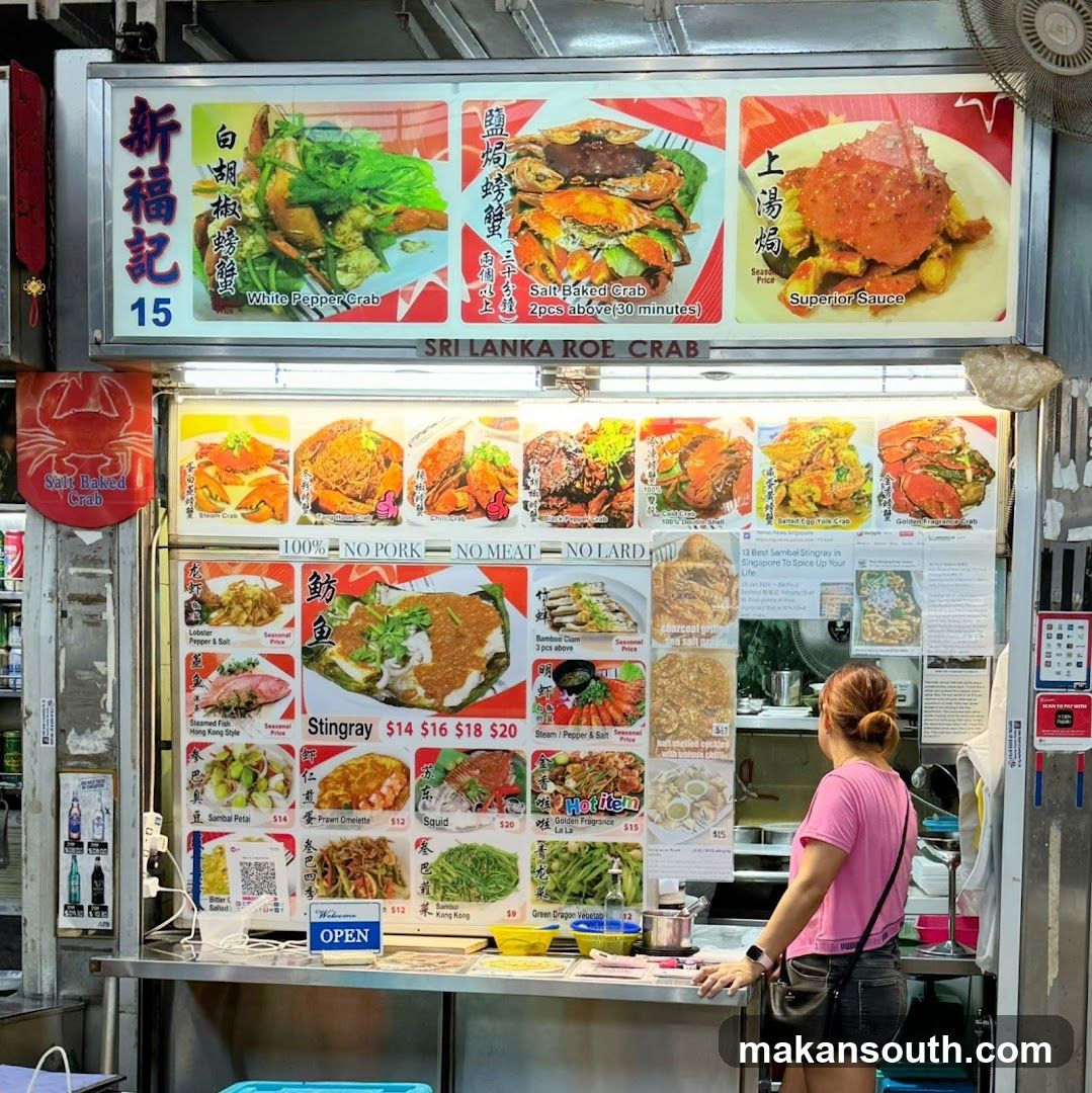Food Stall Interior View