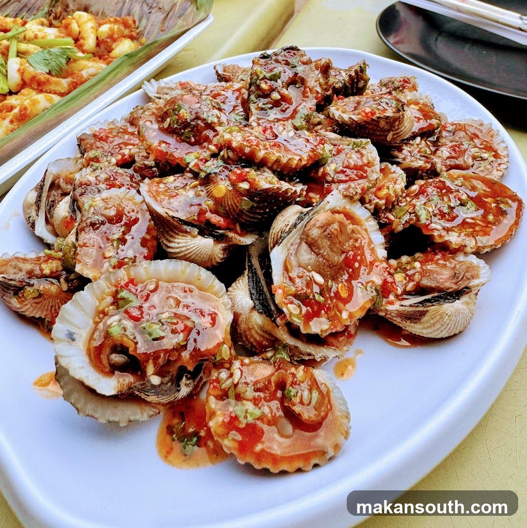 Spicy Clams with Chili Sauce