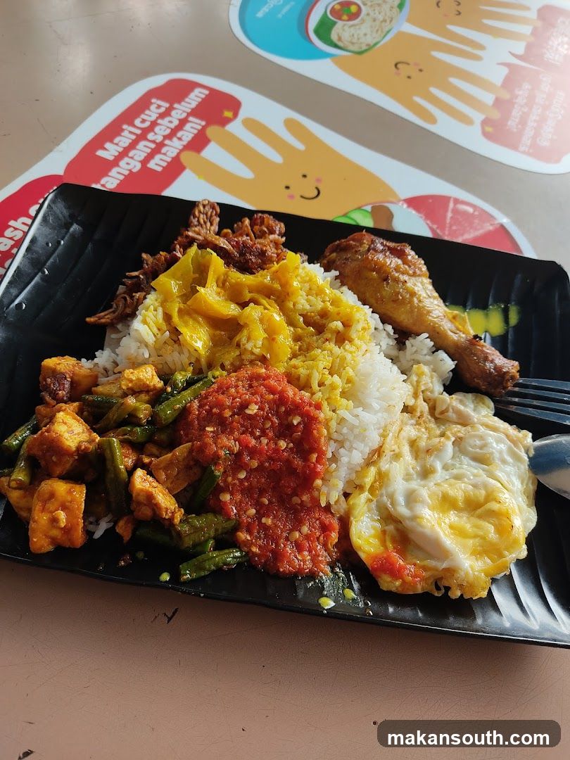 Rice Plate with Curry and Fried Egg