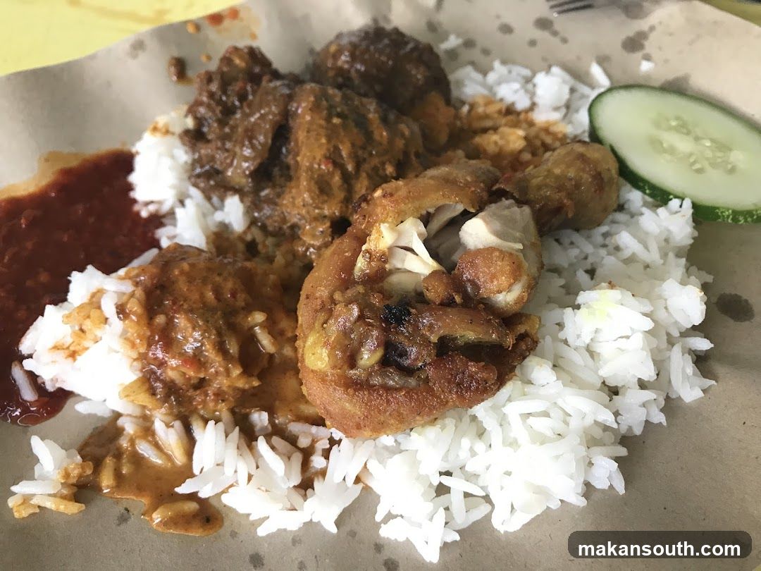 Nasi Lemak Plate