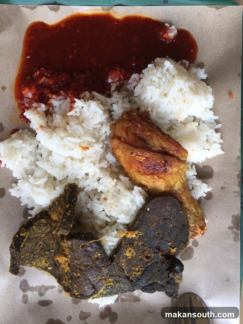 Nasi Lemak Plate