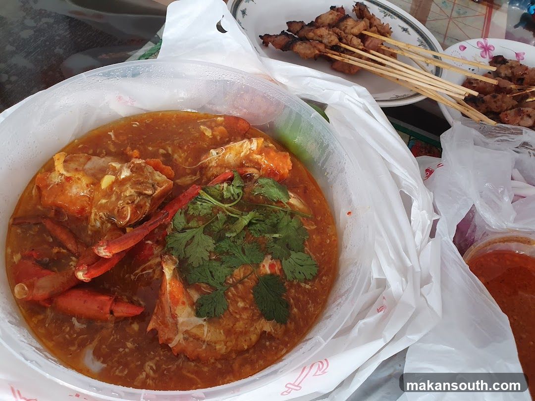 Spicy Crab and Satay Skewers