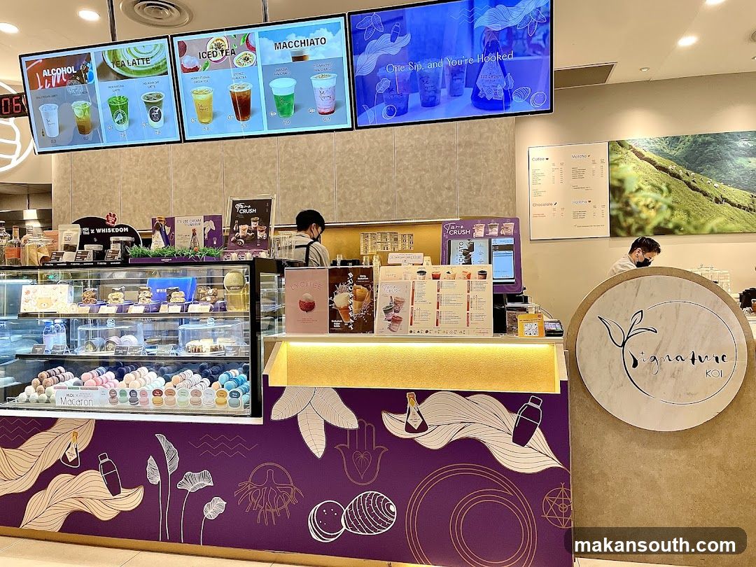Signature KOI Counter Interior