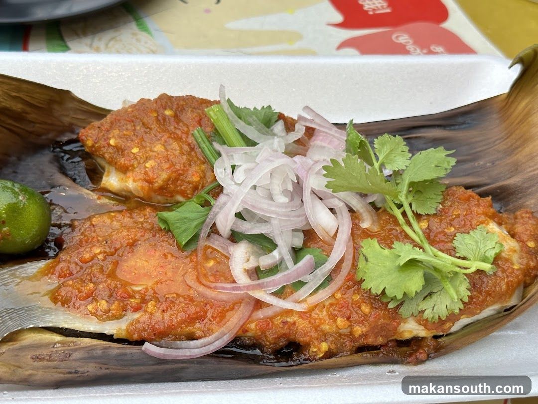 Spicy Fish Dish with Garnishes
