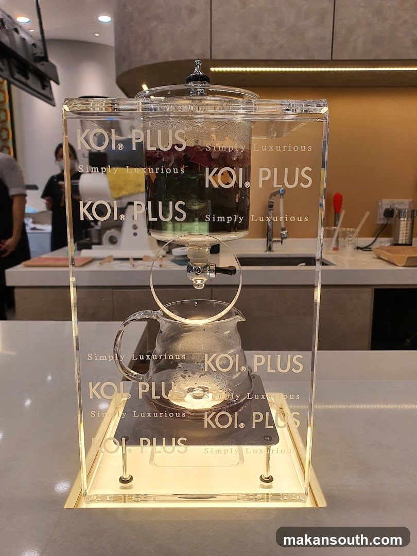 Koi Plus Tea Infuser Display