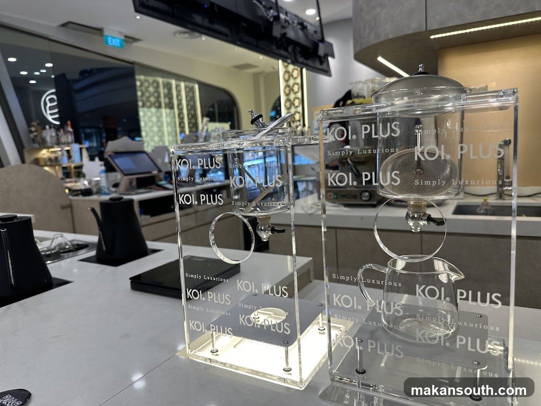 Koi Plus Coffee Display