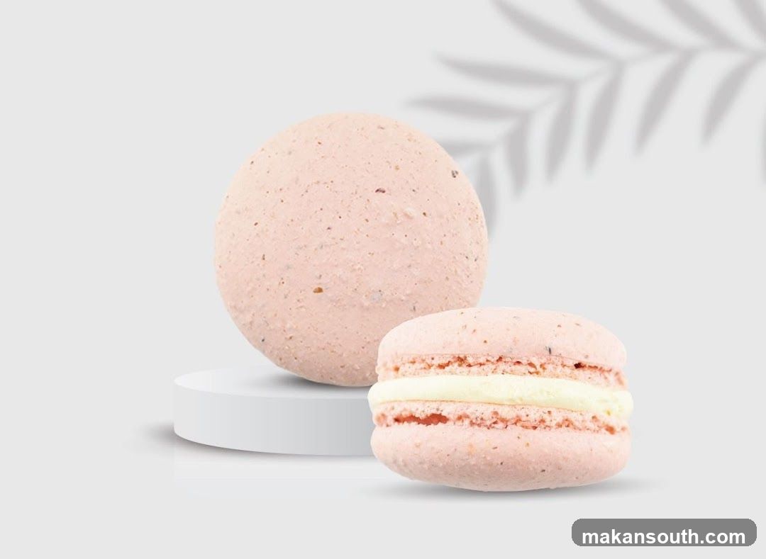 Pink Macaron Product Shot