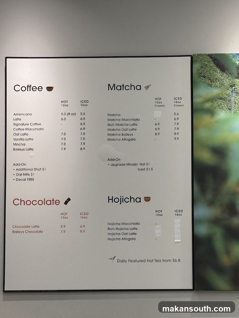 Coffee Shop Menu Board