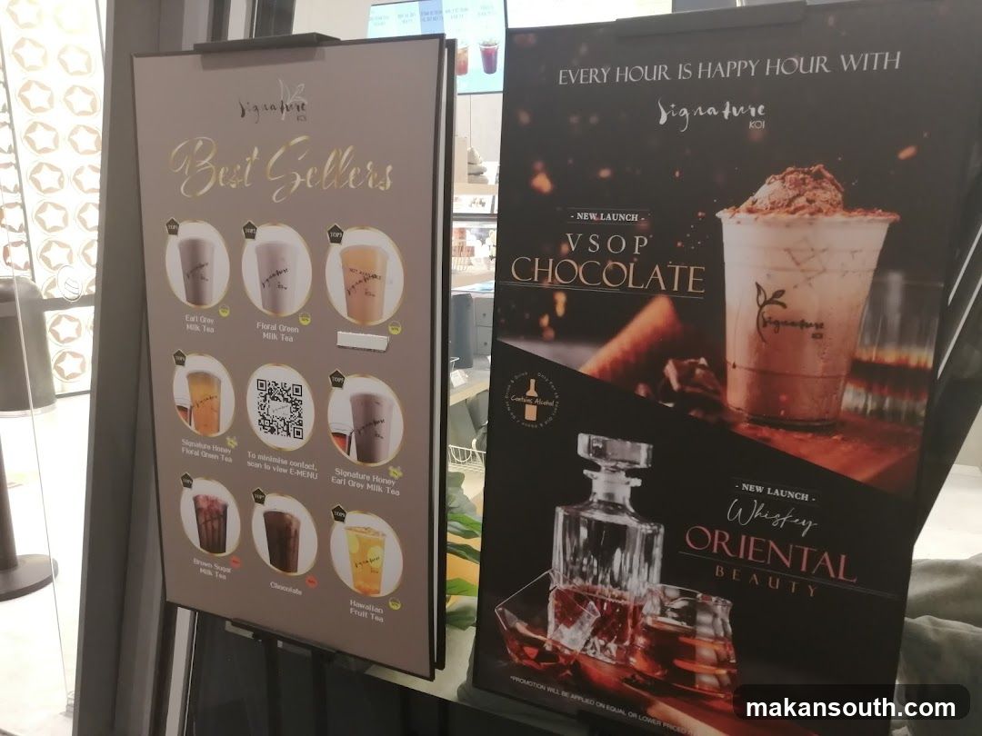 Signature KFC Menu Display