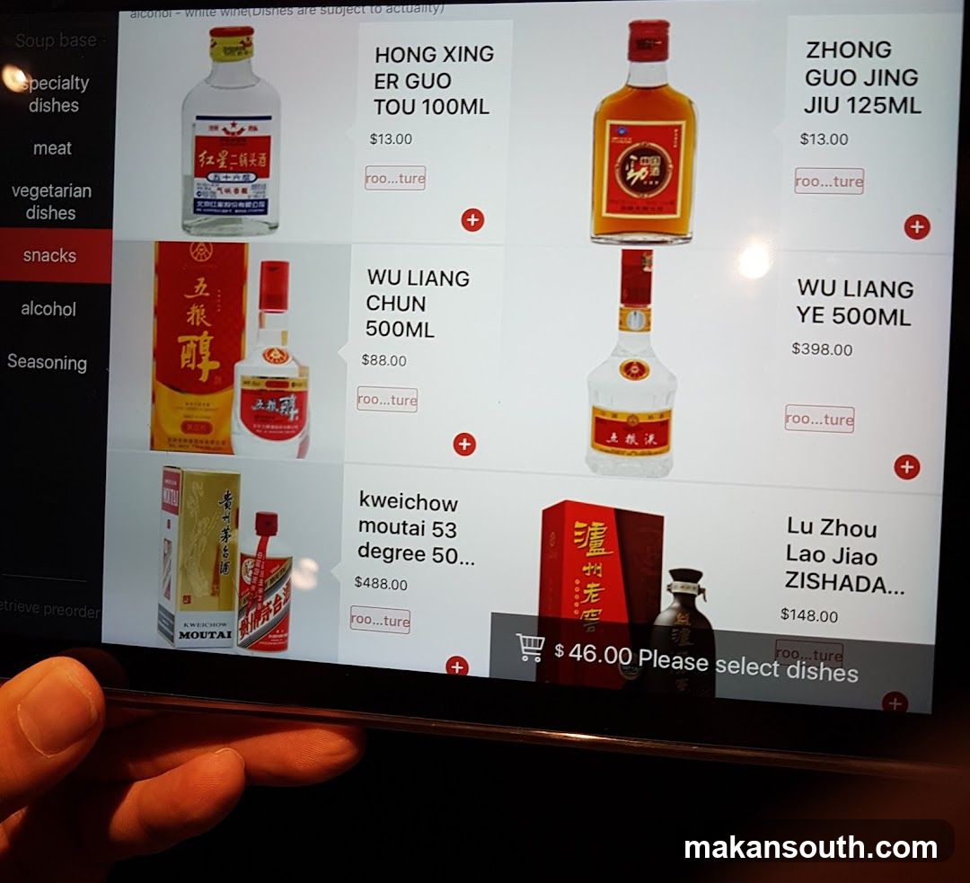 Digital Menu Display