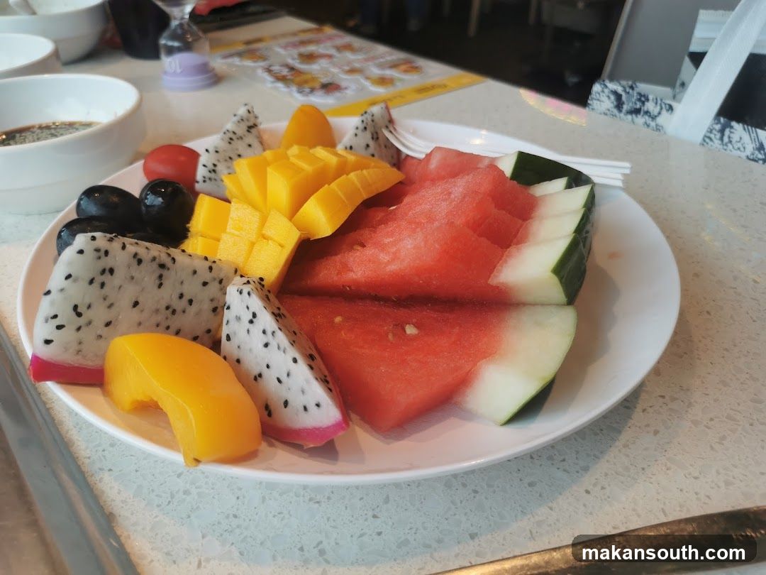 Fruit Platter on Table