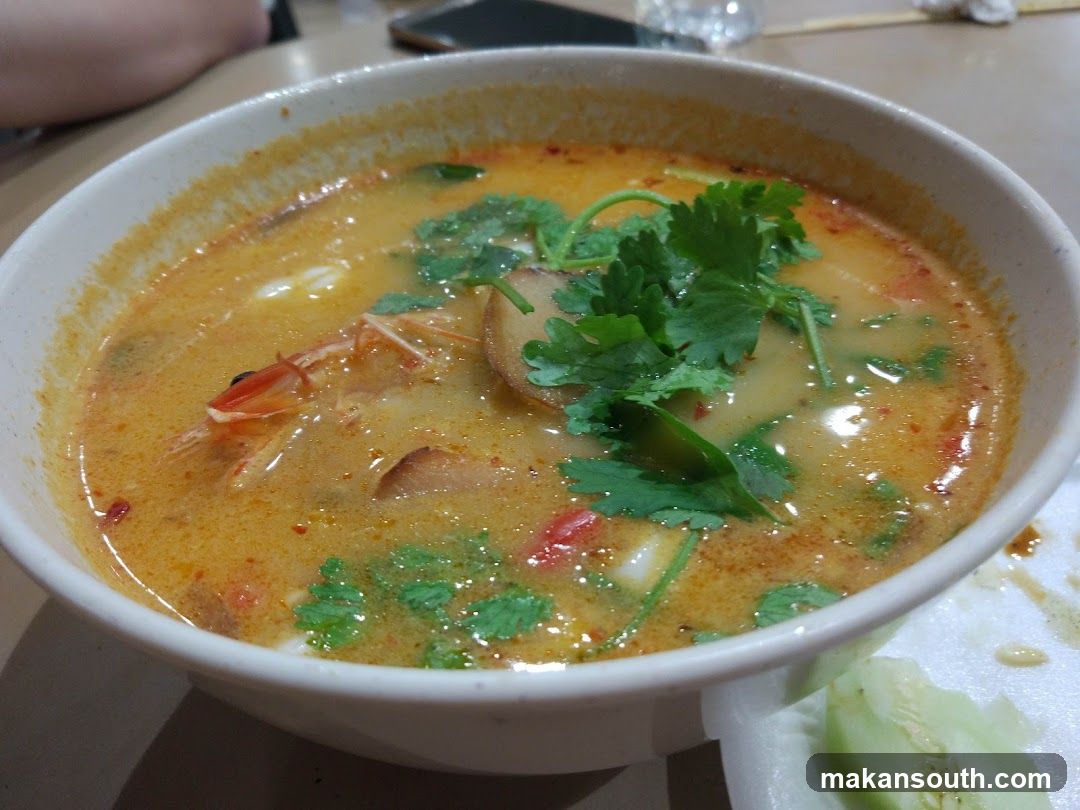 Bowl of Tom Yum Soup