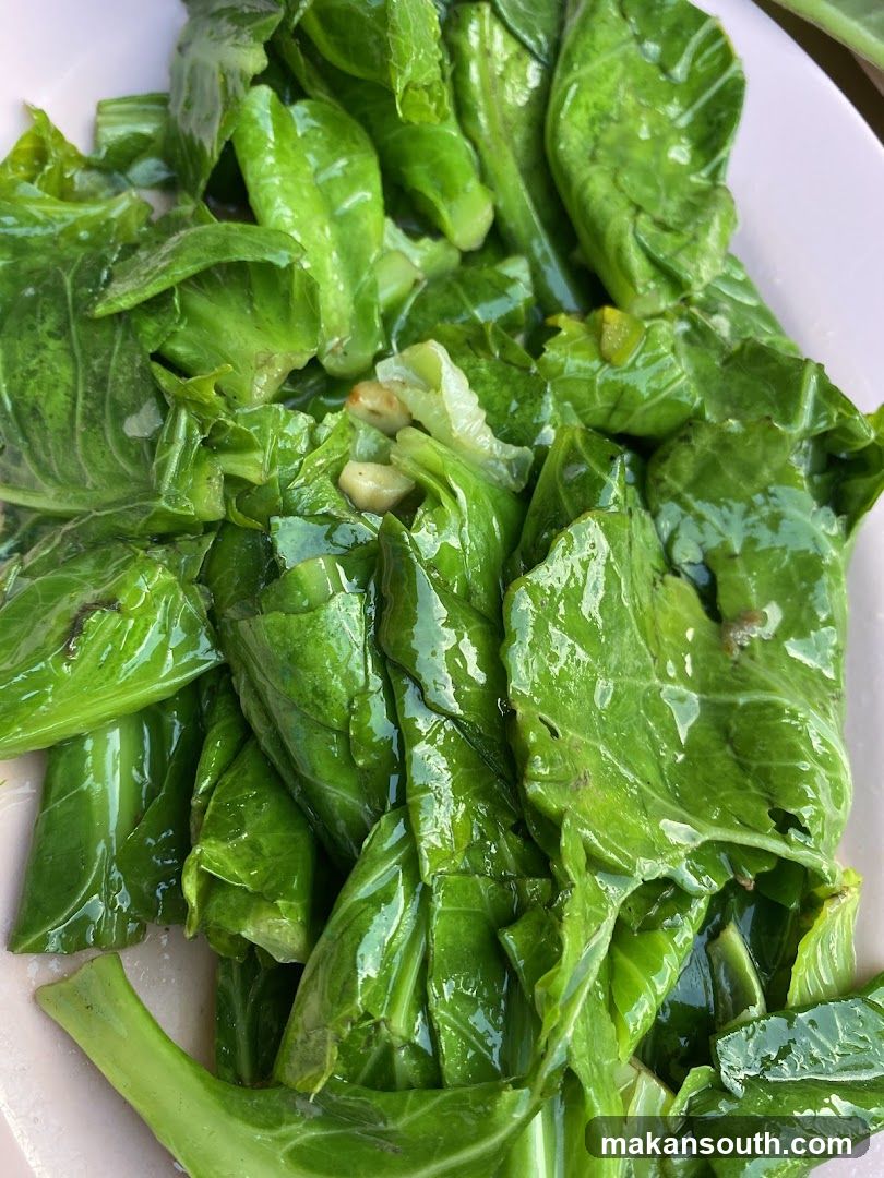 Stir-fried Leafy Greens with Garlic