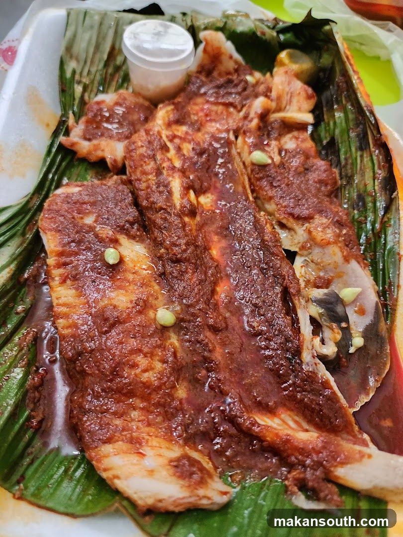 Grilled Fish with Spicy Sauce