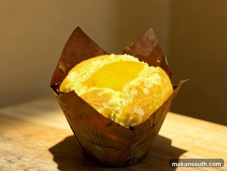 Muffin in paper liner