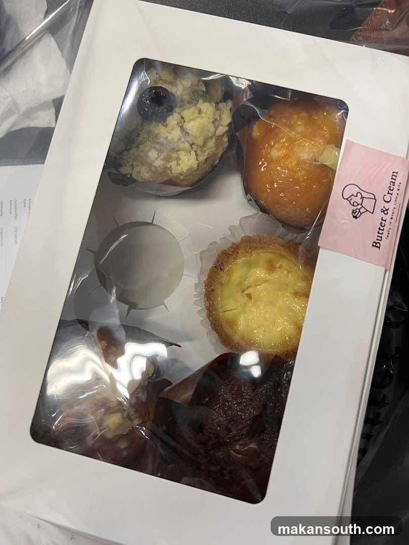 Butter & Cream bakery product box