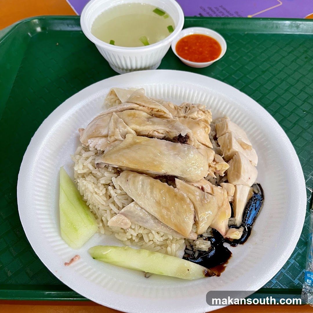 Hainanese Chicken Rice Plate