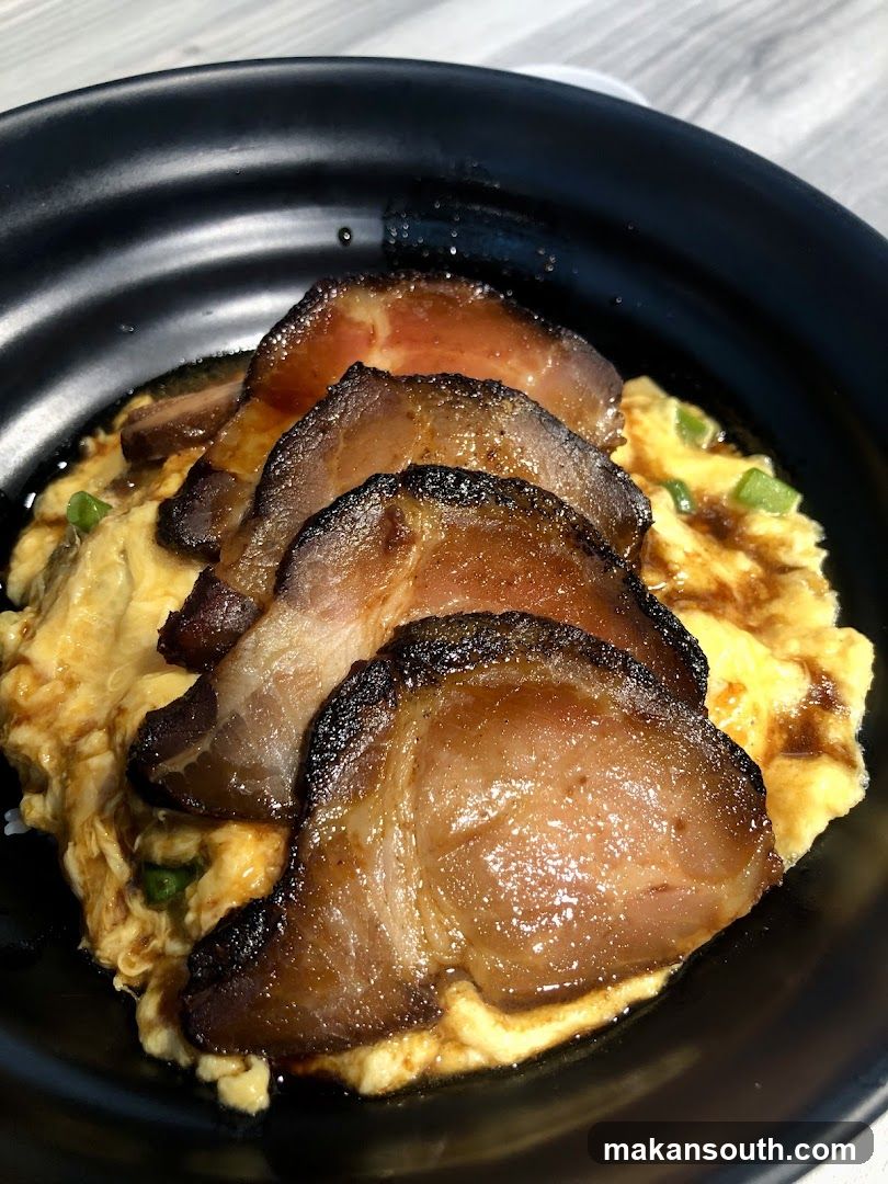 Char Siu Pork with Scrambled Eggs