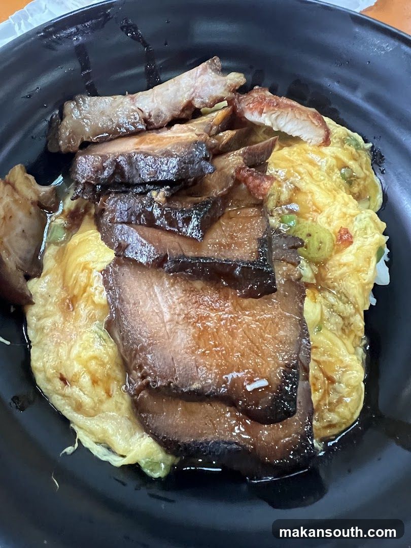 Meat and Omelette Rice Bowl