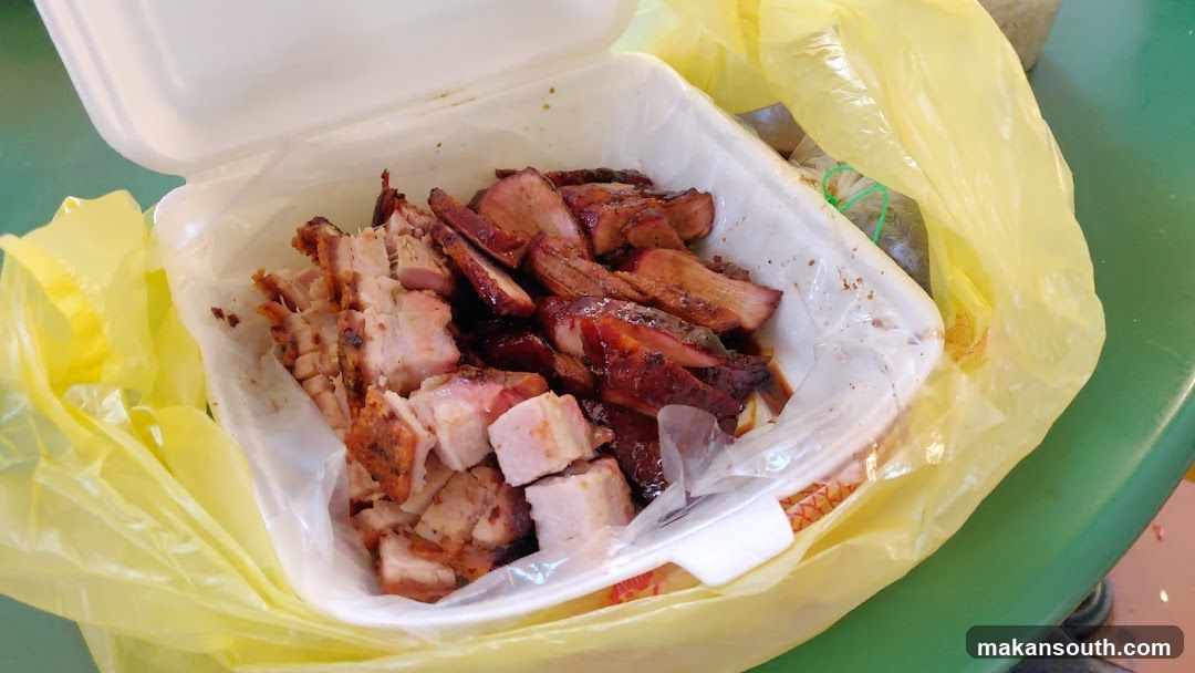 Roasted Meat in Takeout Container