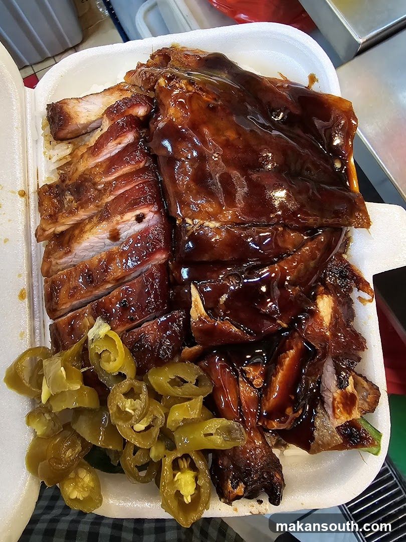 BBQ Ribs with Pickled Peppers