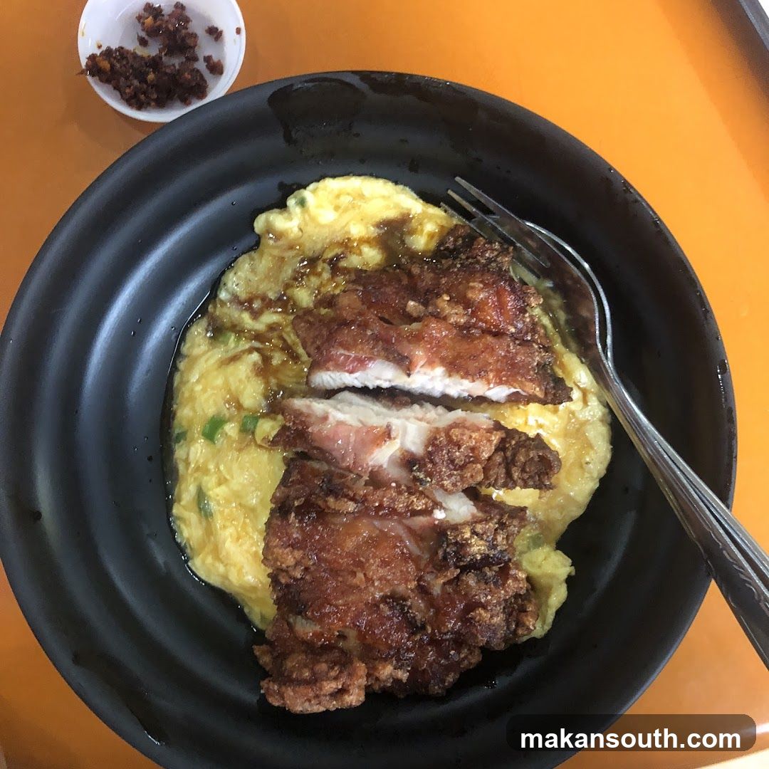 Katsu Fried Chicken with Egg