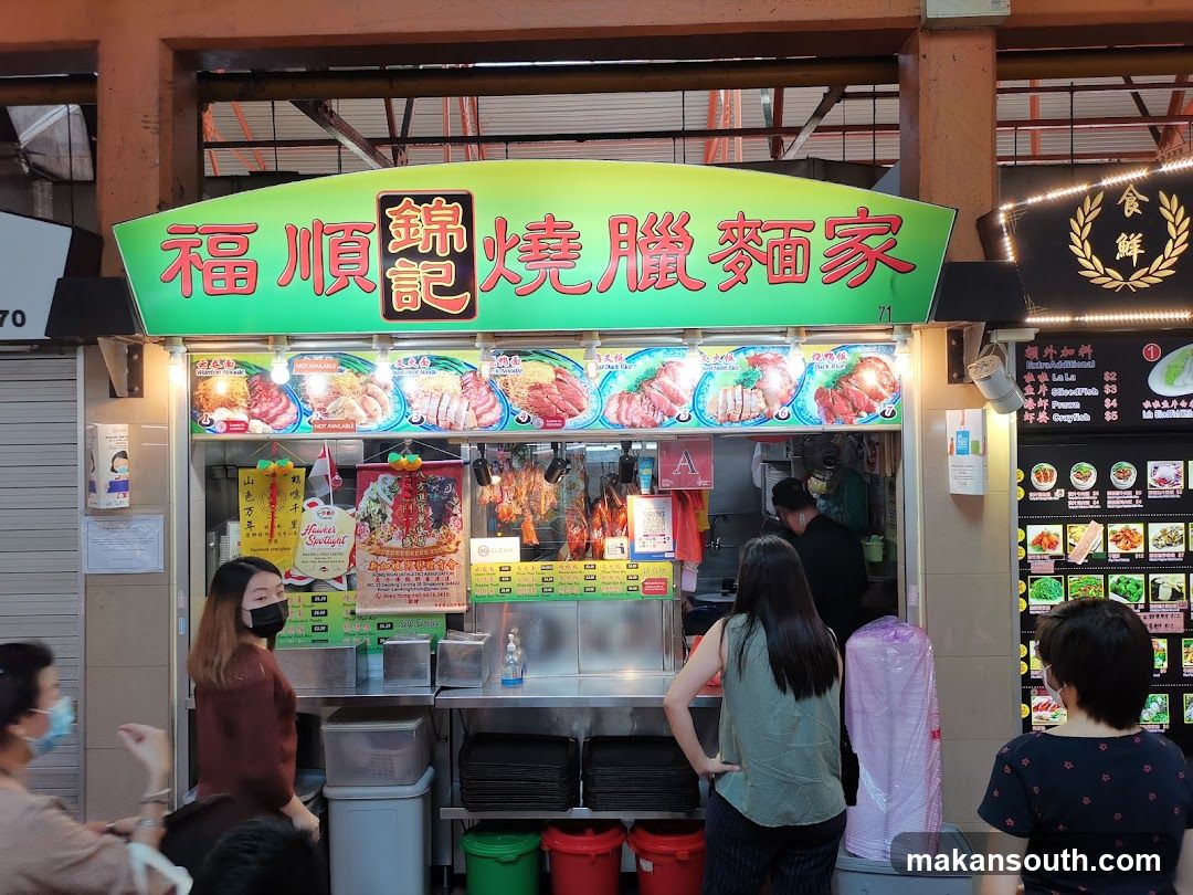Food Stall Interior View