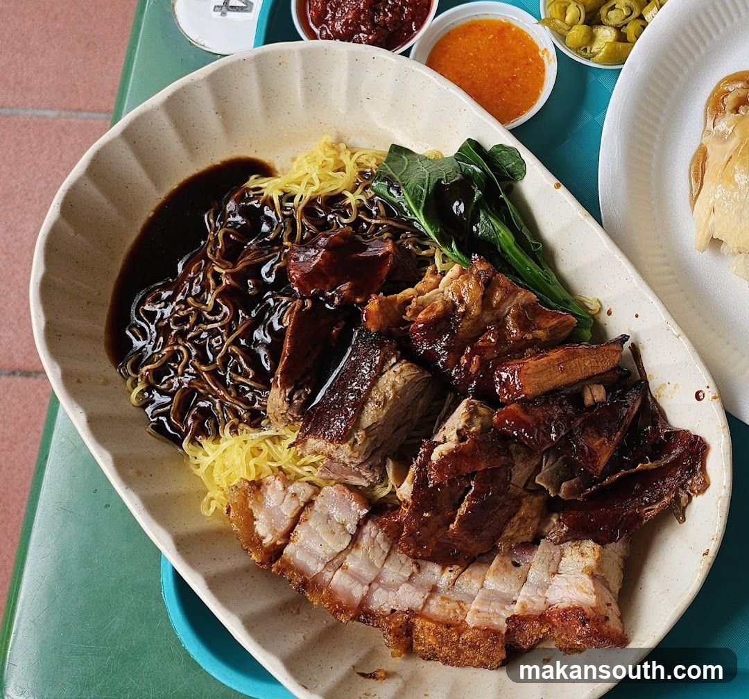 Noodle Dish with Meat and Vegetables