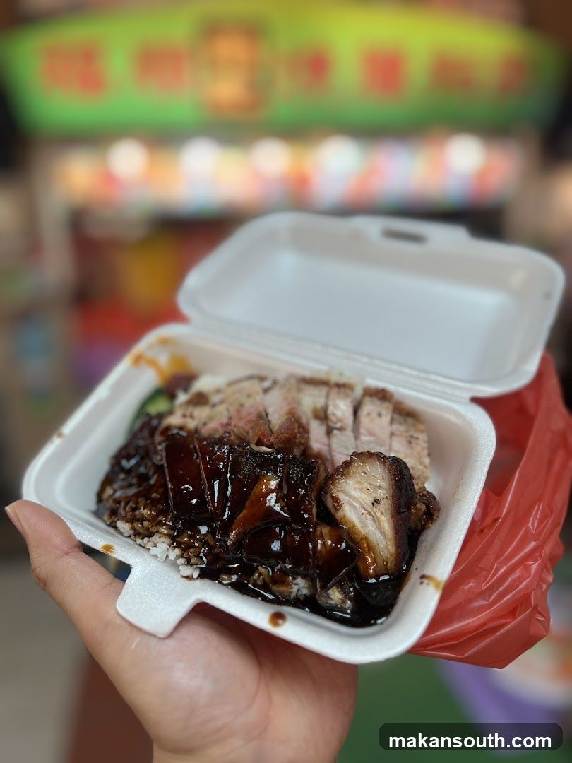 Handheld Takeout Meal