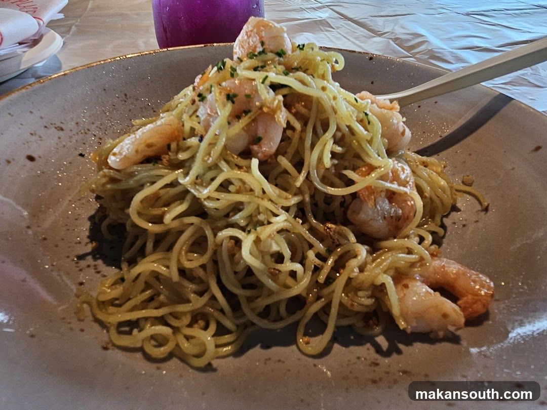 Shrimp Pasta Dish