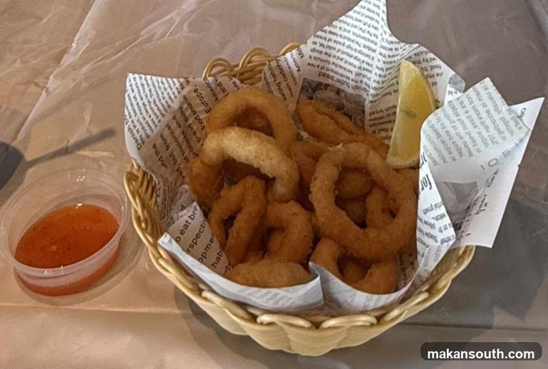 Onion Rings with Dip