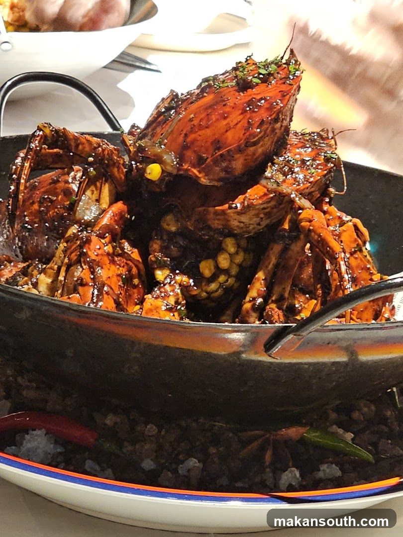Stir-fried Crabs with Spices
