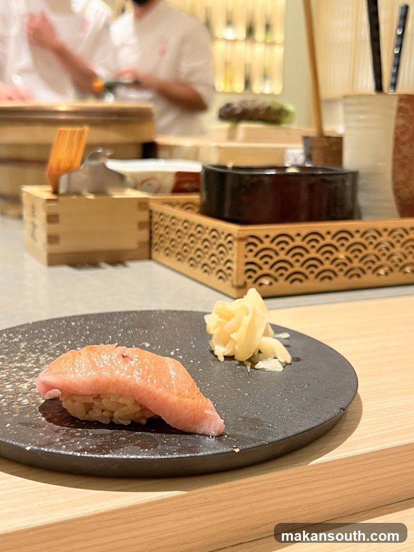 Sushi Plate with Ginger