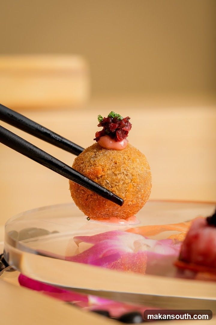 Fried Appetizer with Garnish